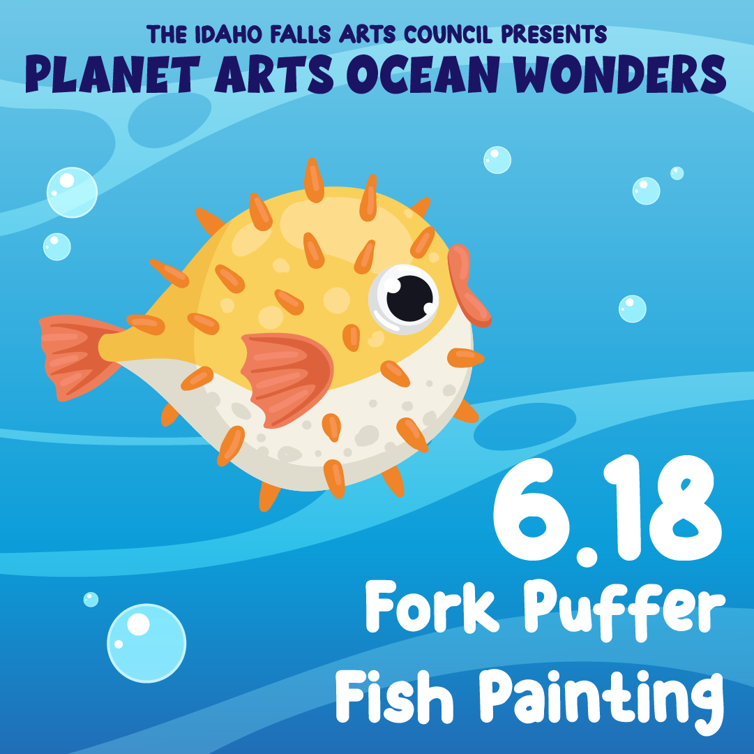 Planet Arts: Ocean Wonders - Fork Puffer Fish Painting