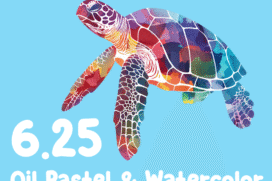 Planet Arts: Ocean Wonders - Resist Paint Sea Turtle