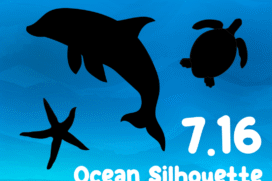 Planet Arts: Ocean Wonders - Ocean Silhouette Suncatcher