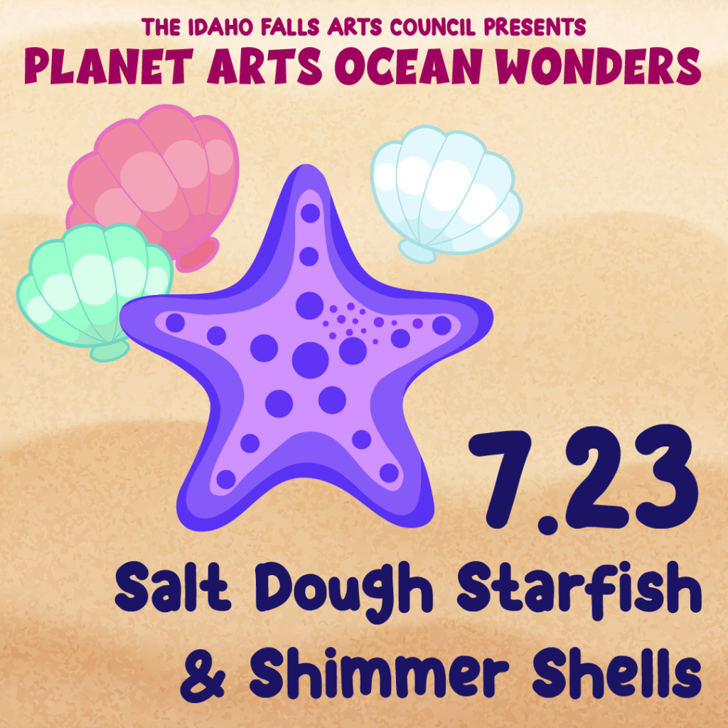 Planet Arts: Ocean Wonders - Salt Dough Starfish and Shimmer Shells