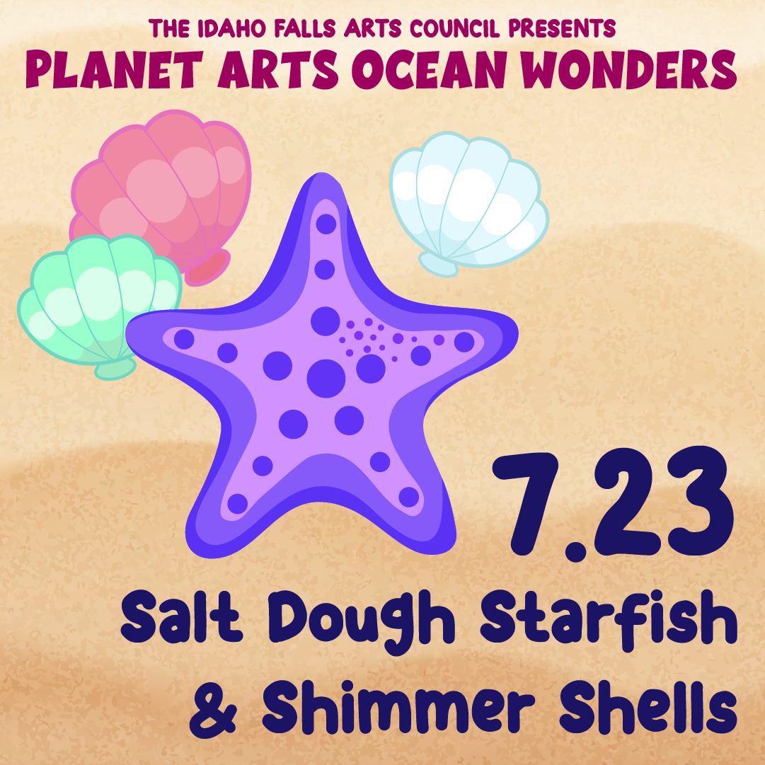Planet Arts: Ocean Wonders - Salt Dough Starfish and Shimmer Shells