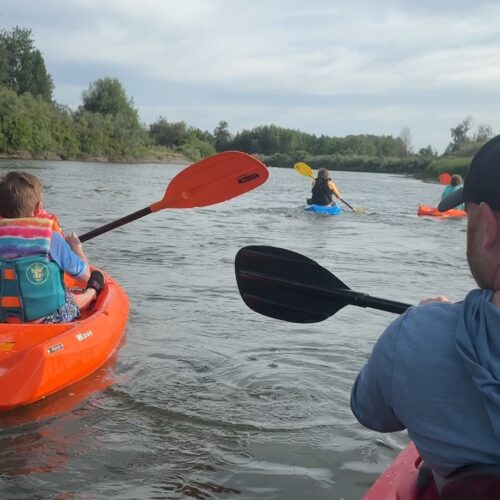 Warm Slough Float in Madison County, Idaho