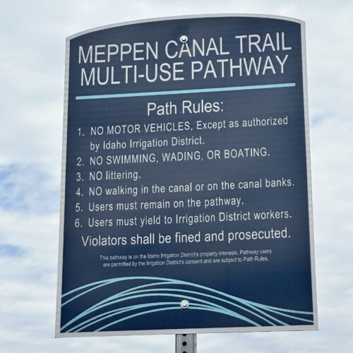 Meppen - Idaho Canal Trail