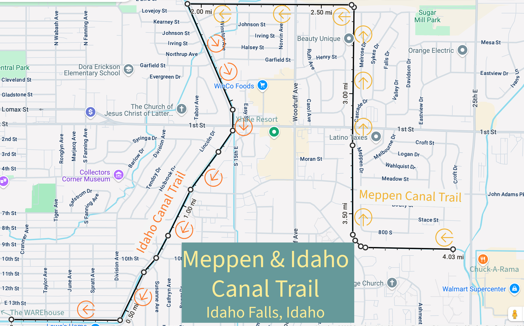 Meppen - Idaho Canal Trail