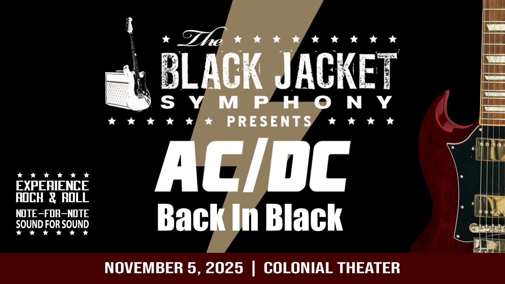 The Black Jacket Symphony Presents: AC/DC “Back in Black” in Idaho Falls, ID