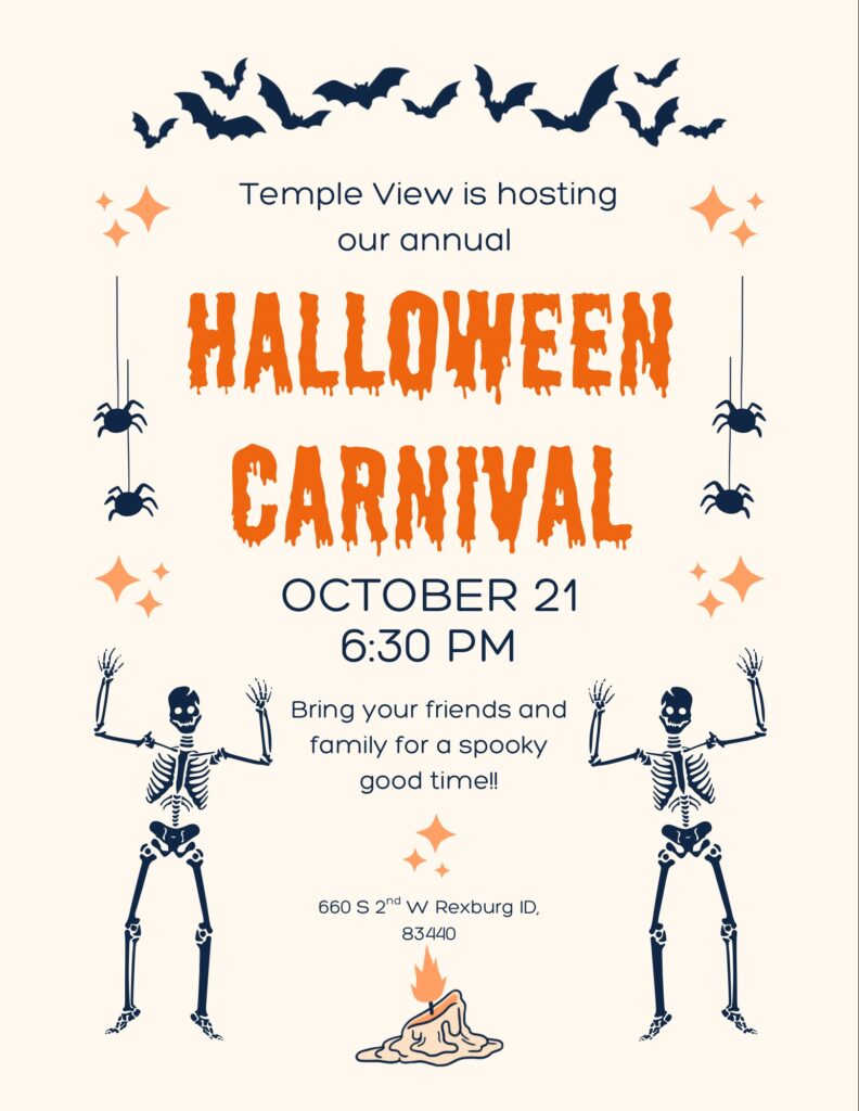 Halloween trick or treat carnival