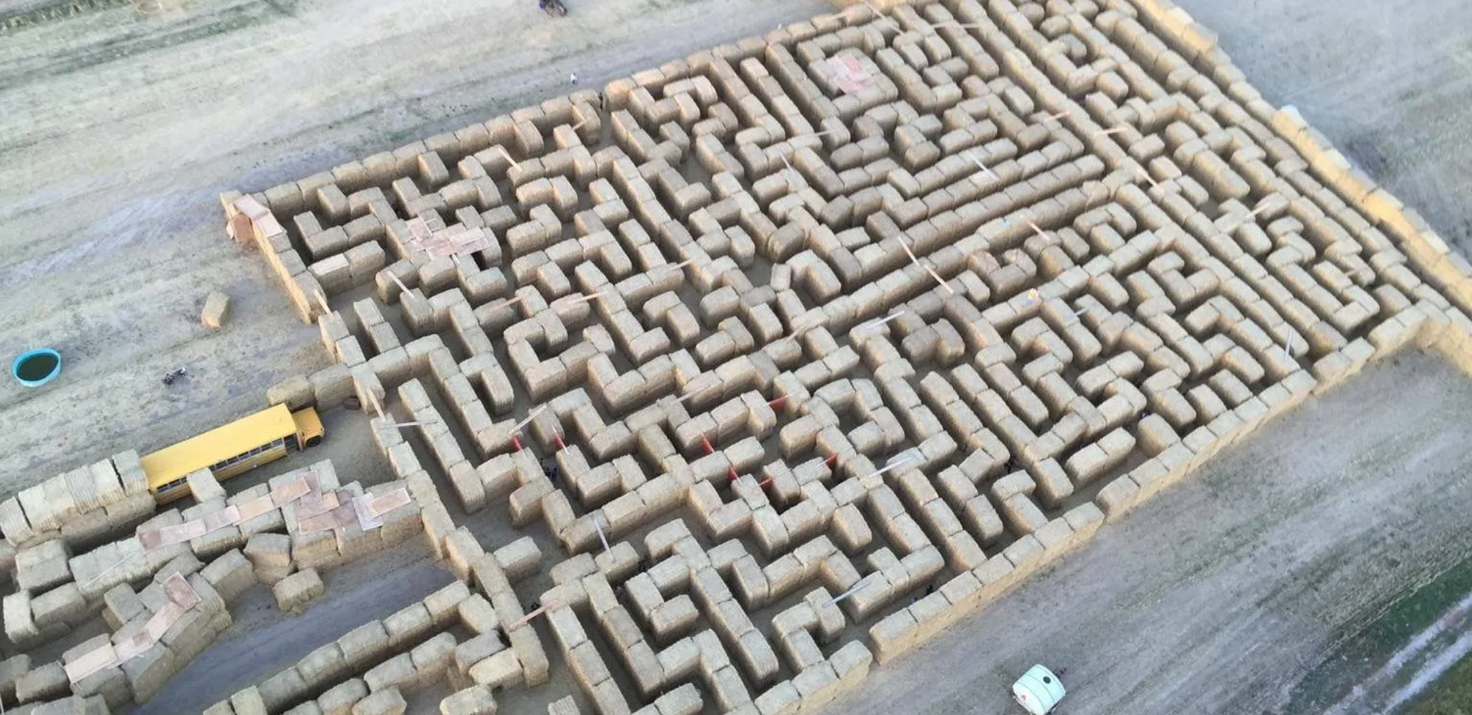 Rexburg Straw Maze
