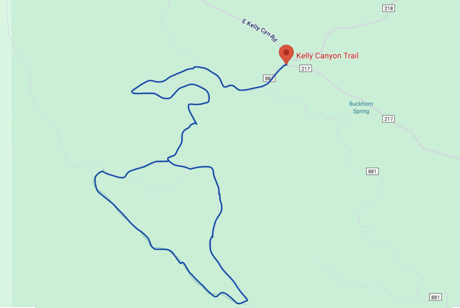 Kelly Canyon Trail