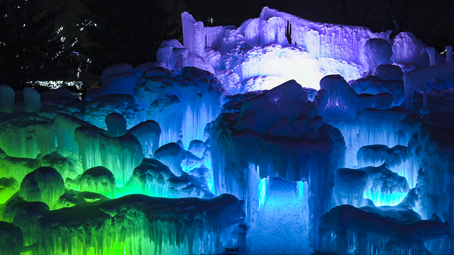 Rigby,winter,nightlife,attractions,family fun,ice palace,