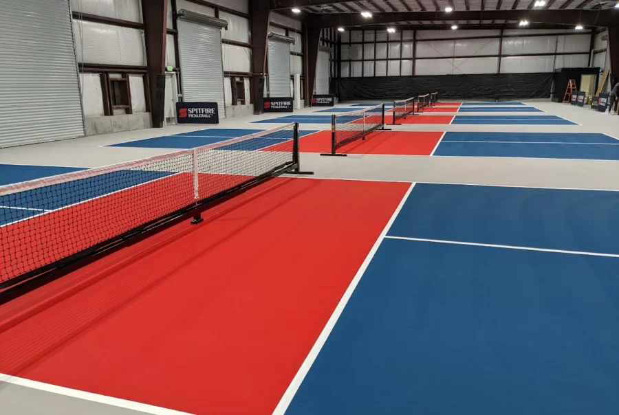 Indoor Pickleball Court in Idaho Falls
