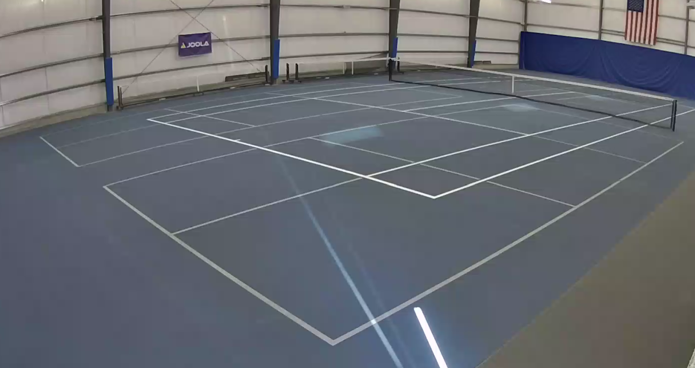 Indoor Pickleball Court in Rigby
