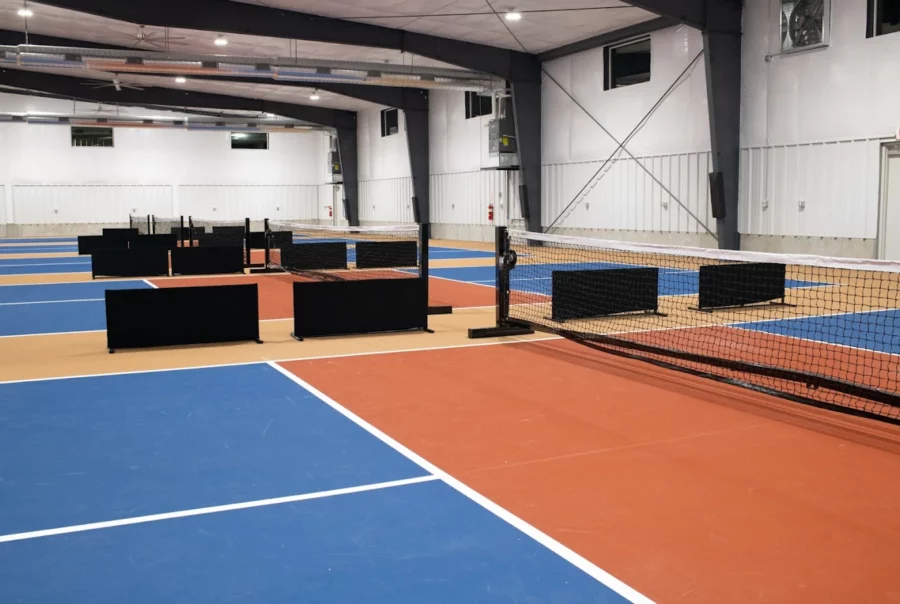 Indoor Pickleball Court in Rigby