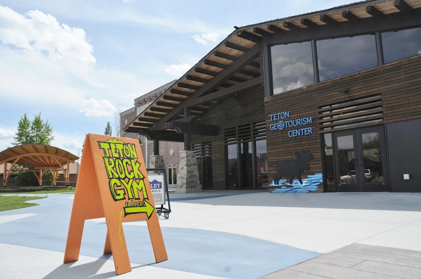 Indoor Rock Climbing Gym in Driggs