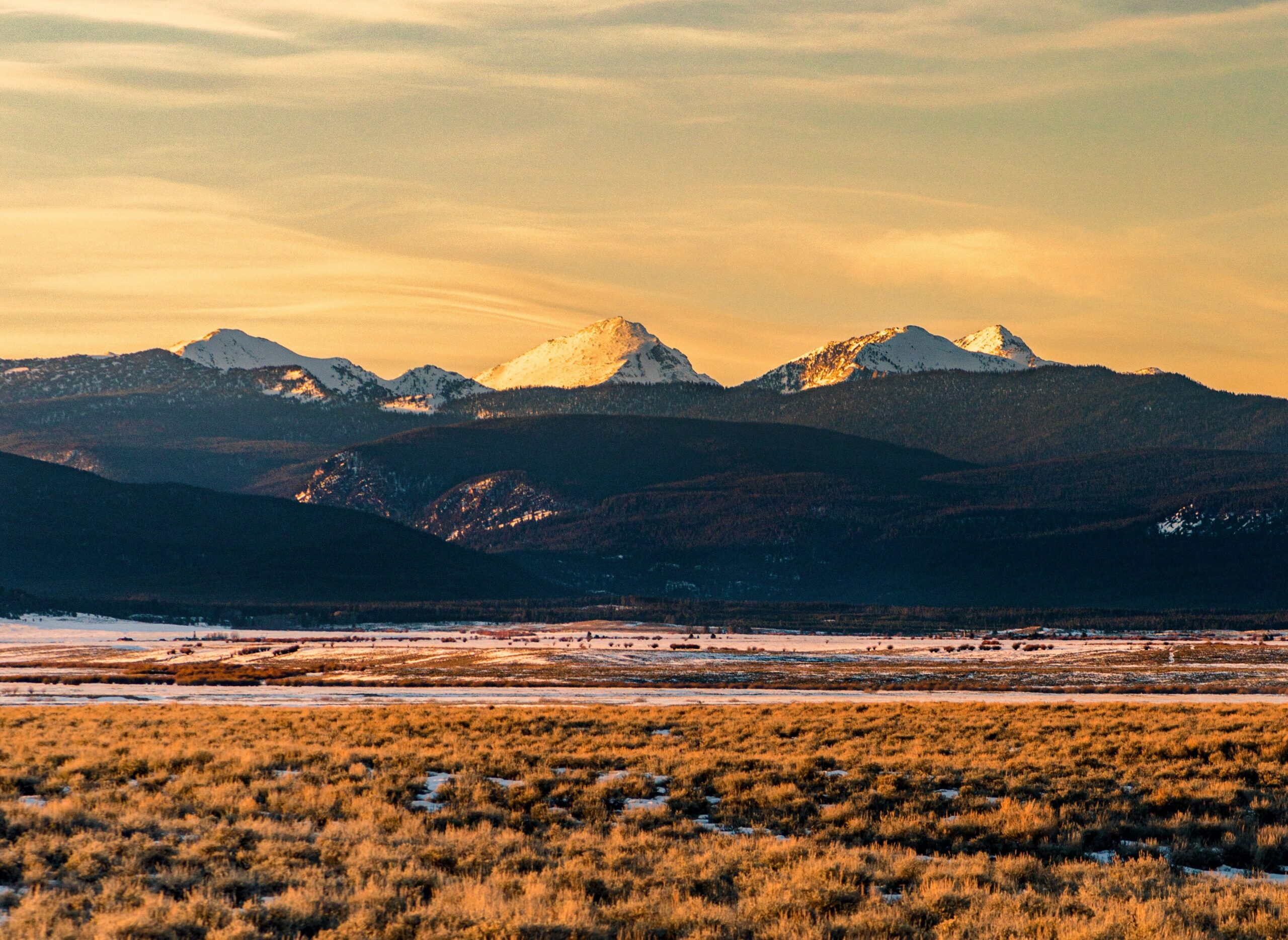 Big Hole Mountains Montana