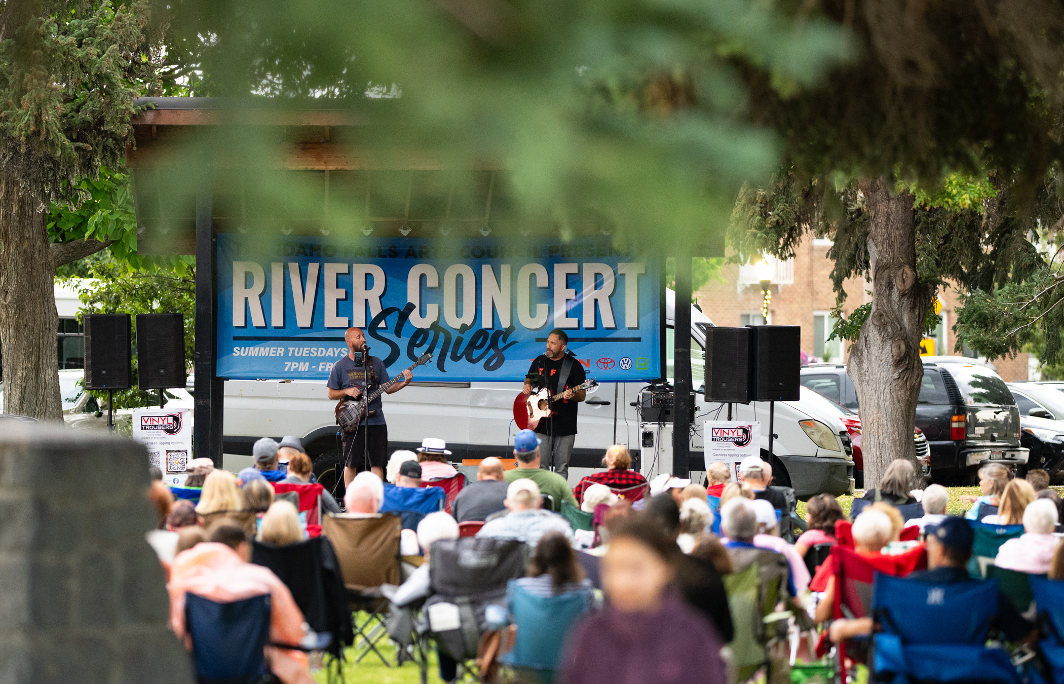 Idaho Falls, summer, activity, event, music, park, river walk, River Cocert series,