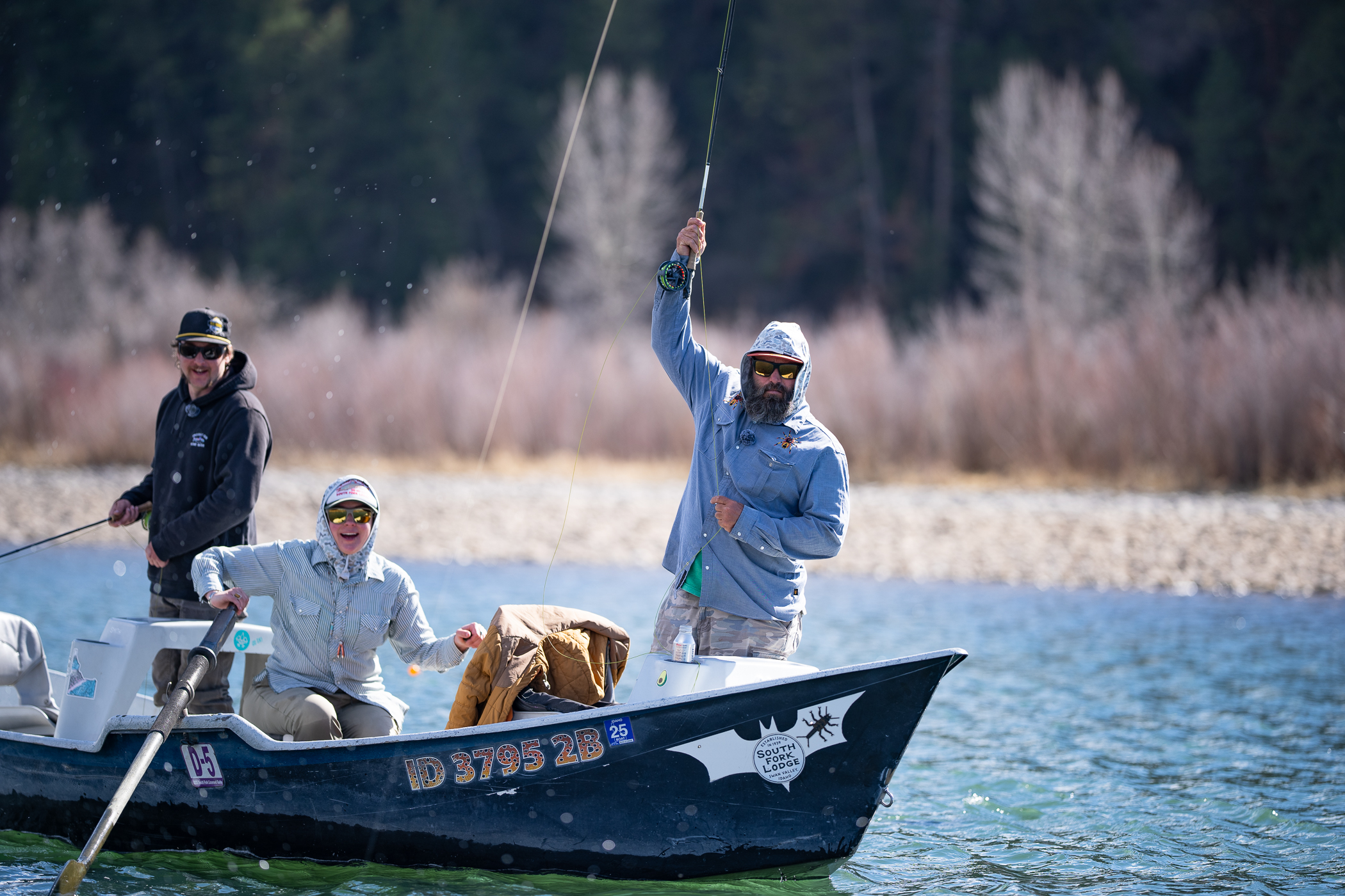 Justin Adams, Fishing, south fork snake river, swan valley, fly fishing,