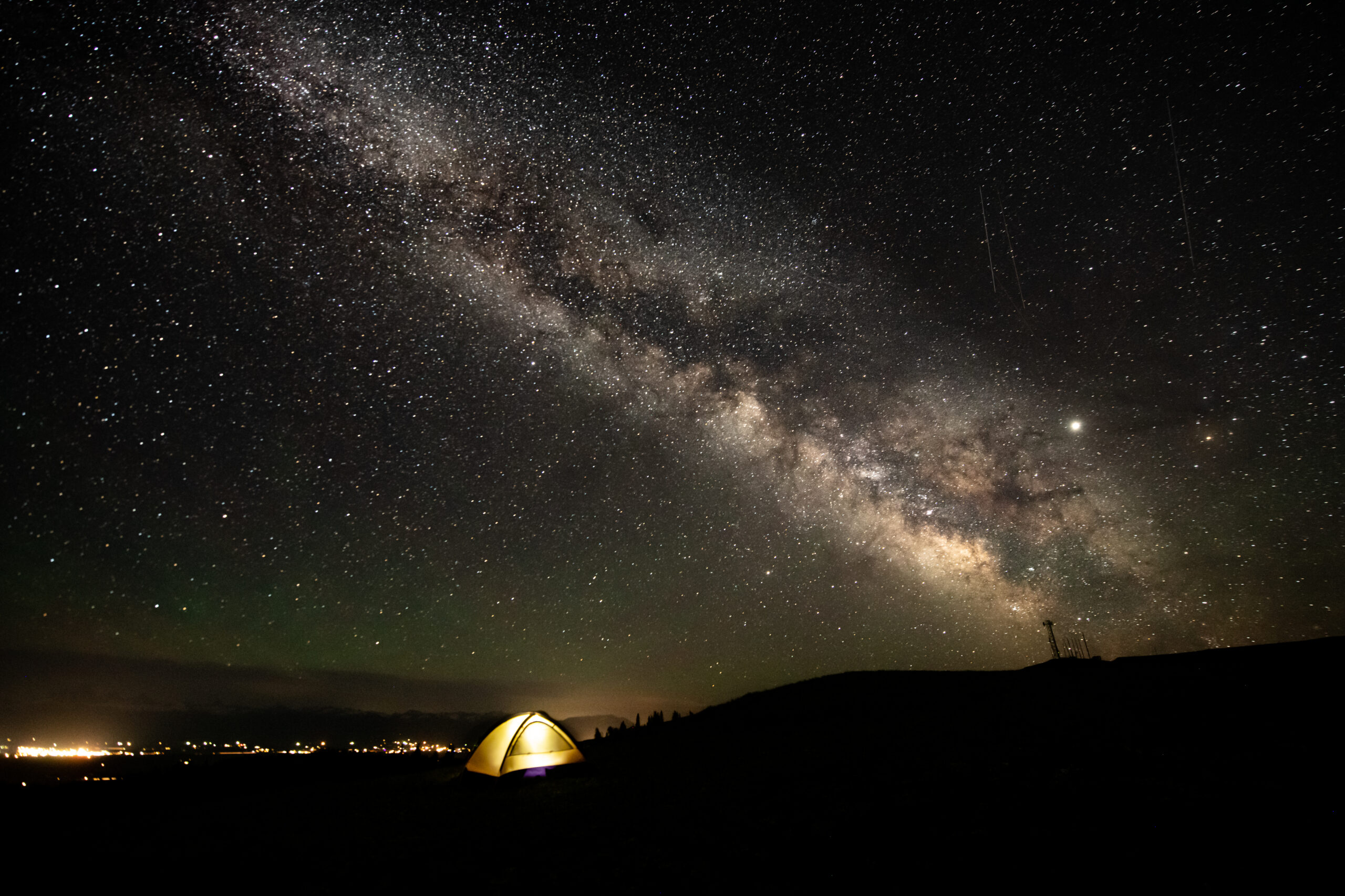 camping, YTT, tetonia