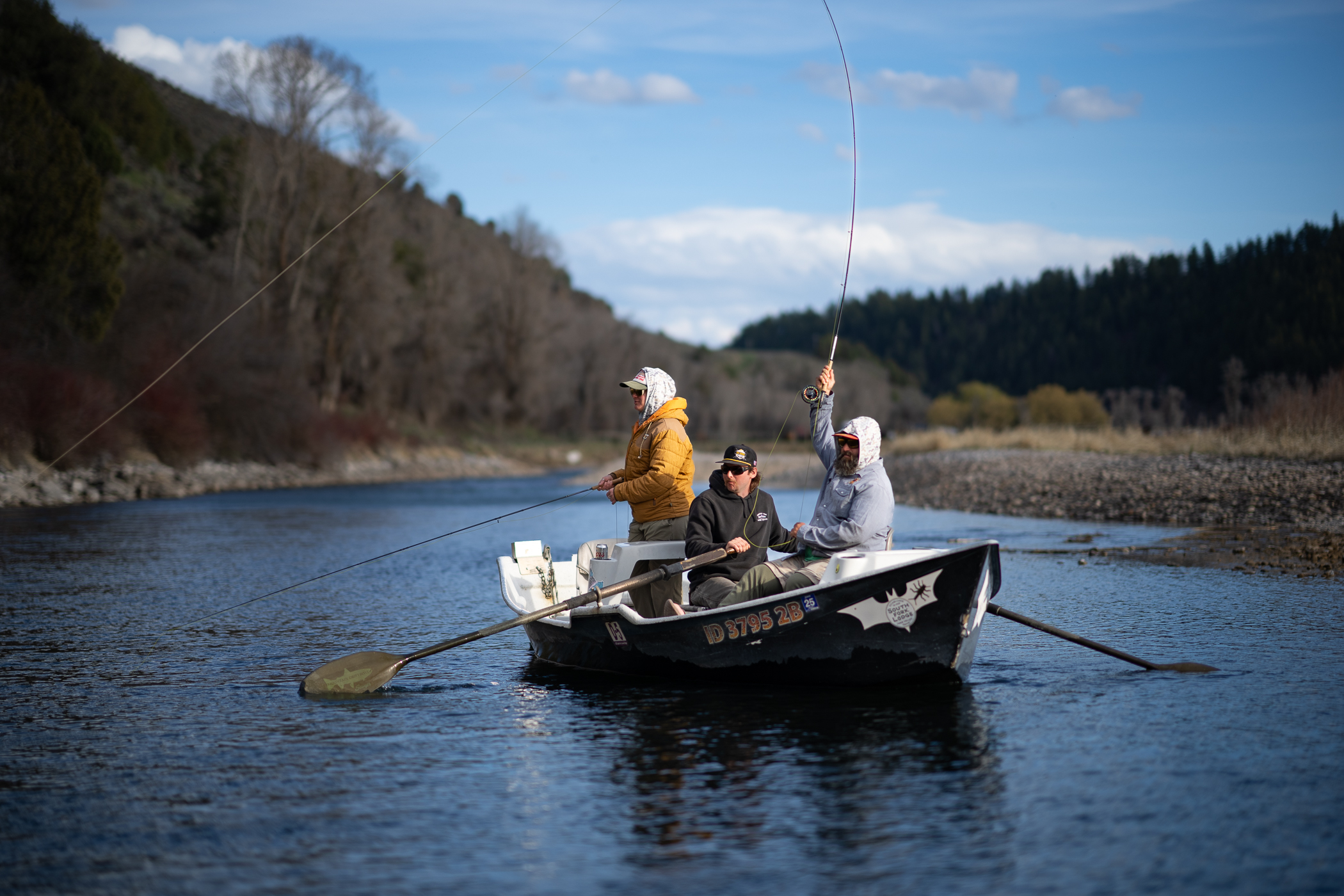 Justin Adams, Fishing, south fork snake river, swan valley, fly fishing,